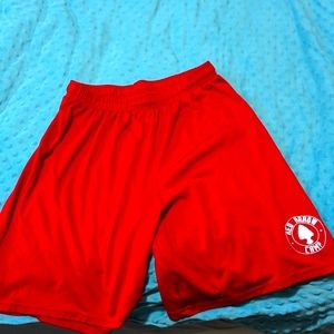 Red arrow camp shorts